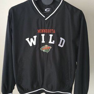 MINNESOTA WILD CARL BANKS G-lll VNECK PULLOVER